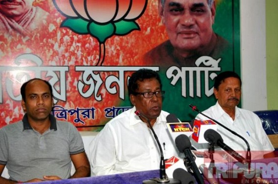 BJP held press meet: Claims the party emerging as an opposition party in state 